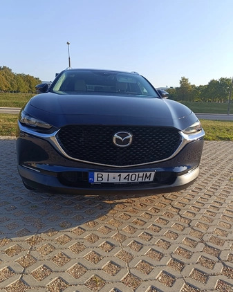 Mazda CX-30 cena 96600 przebieg: 48900, rok produkcji 2021 z Białystok małe 211